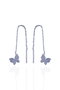 Heliophilia Silver Pendientes de Plata de Ley 925